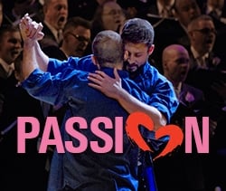 The Gay Men’s Chorus of Washington, DC presents ‘Passion’ on Sat 2/15@3 & 8 PM by Craig Cipollini