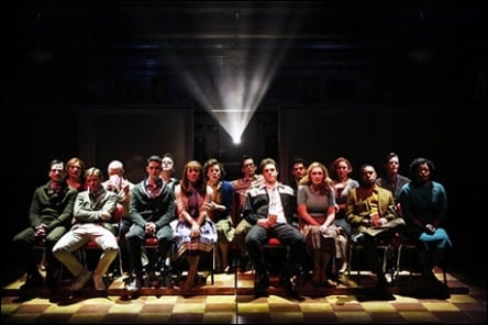 The cast of 'Diner.' Photo by Carol Rosegg. 