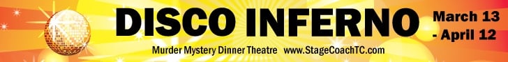 ‘Disco Inferno’: Murder Mystery Dinner Theatre at StageCoach Theatre Company