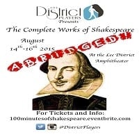 An Interview With Matt Provance, Zach Goubeaux, and Director Brennan Jones on The District Players’ ‘The Complete Works of Shakespeare (Abridged!) Which Plays August 14-16th by Nicole Andres