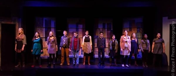 The cast of 'First Date.' Photo by Bruce F. Press Photography.