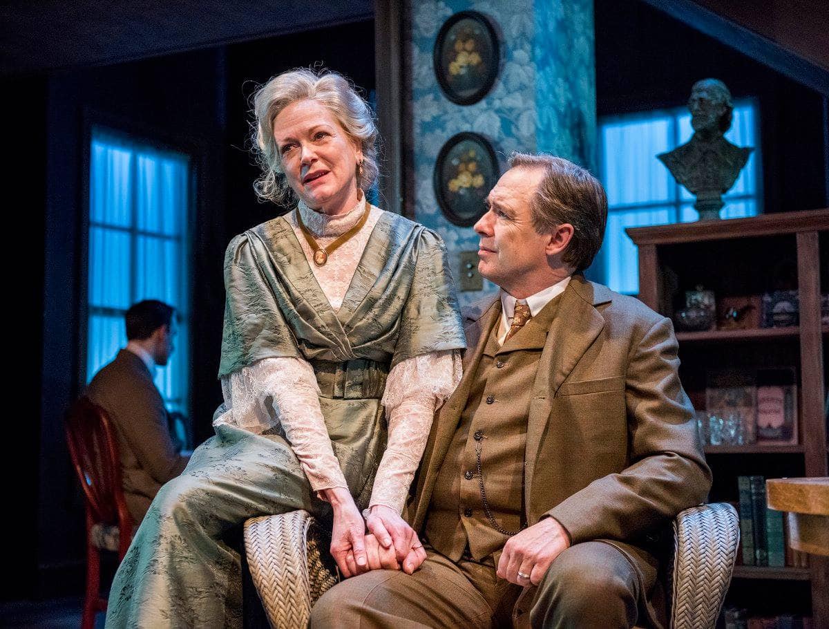 Deborah Hazlett and Kurt Rhoads in Long Day's Journey Into Night. Photo by Stan Barouh.