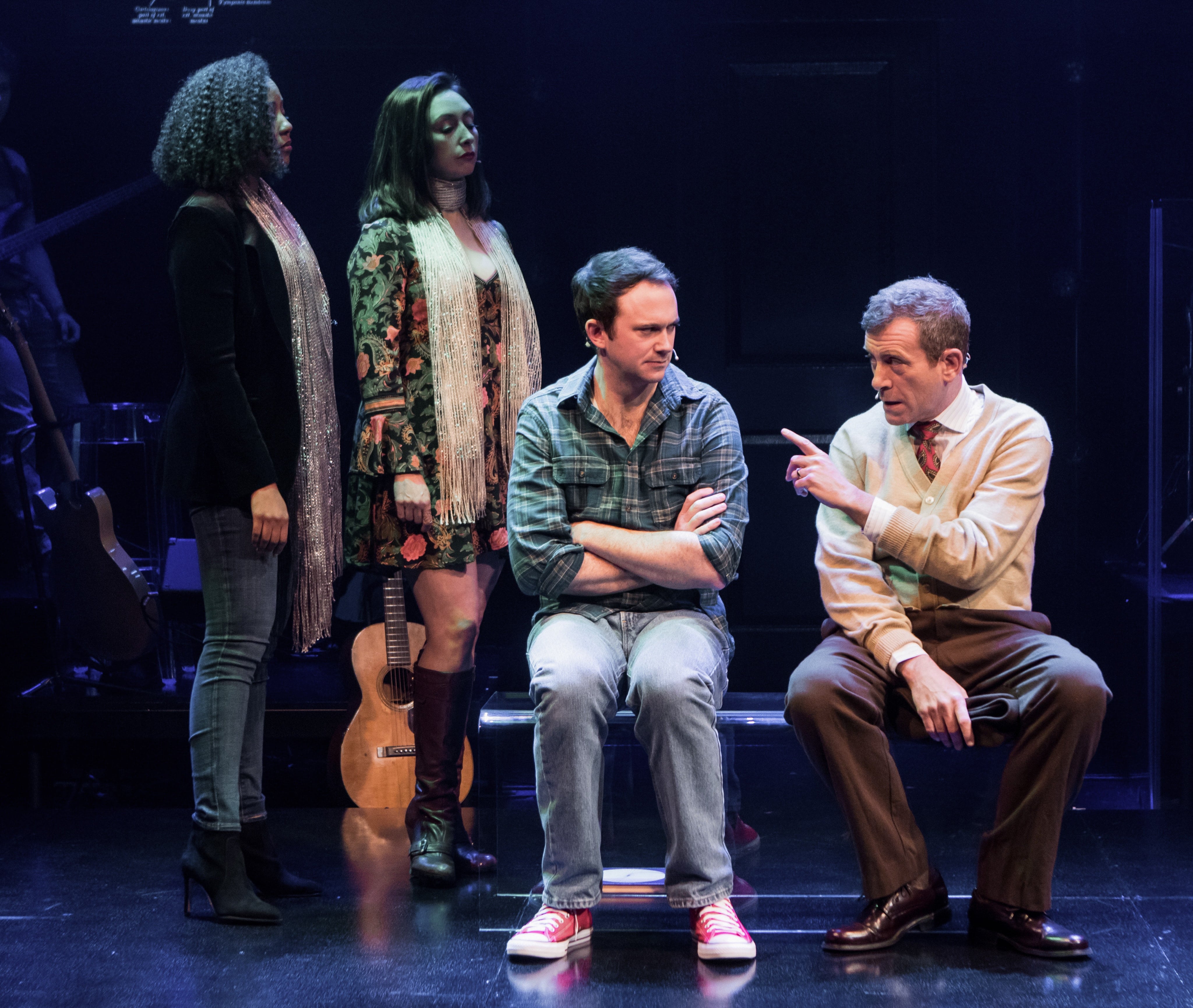 Kara-Tameika Watkins, Natascia Diaz, Luke Smith, and Bobby Smith. Photo by Christopher Mueller.