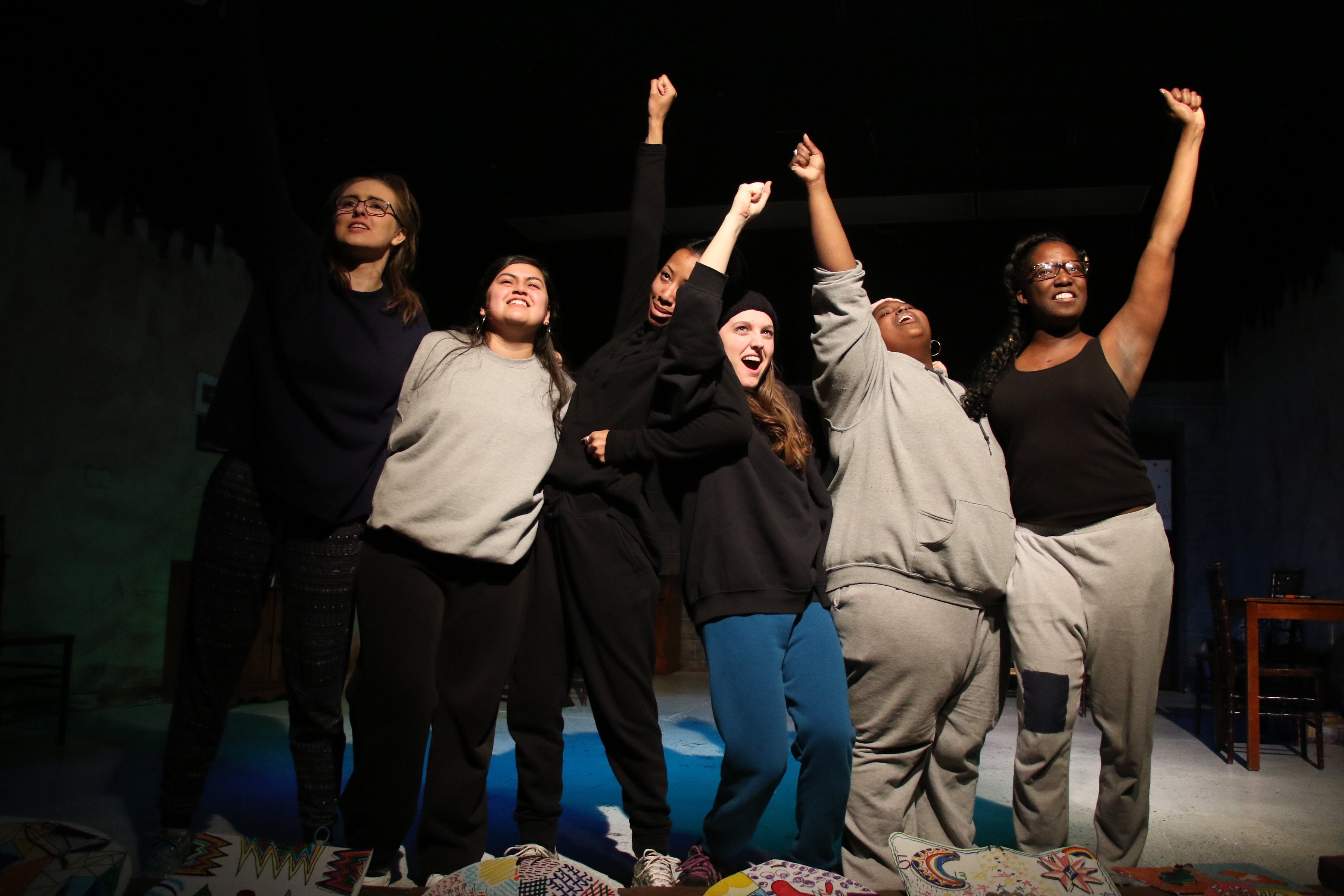The cast of Count Down. Photo courtesy of Strand Theater Company. 