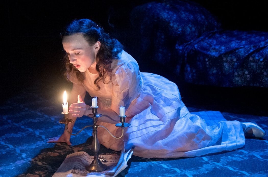 Laura Rocklyn as Laura in The Glass Menagerie. Photo by Joshua McKerrow.