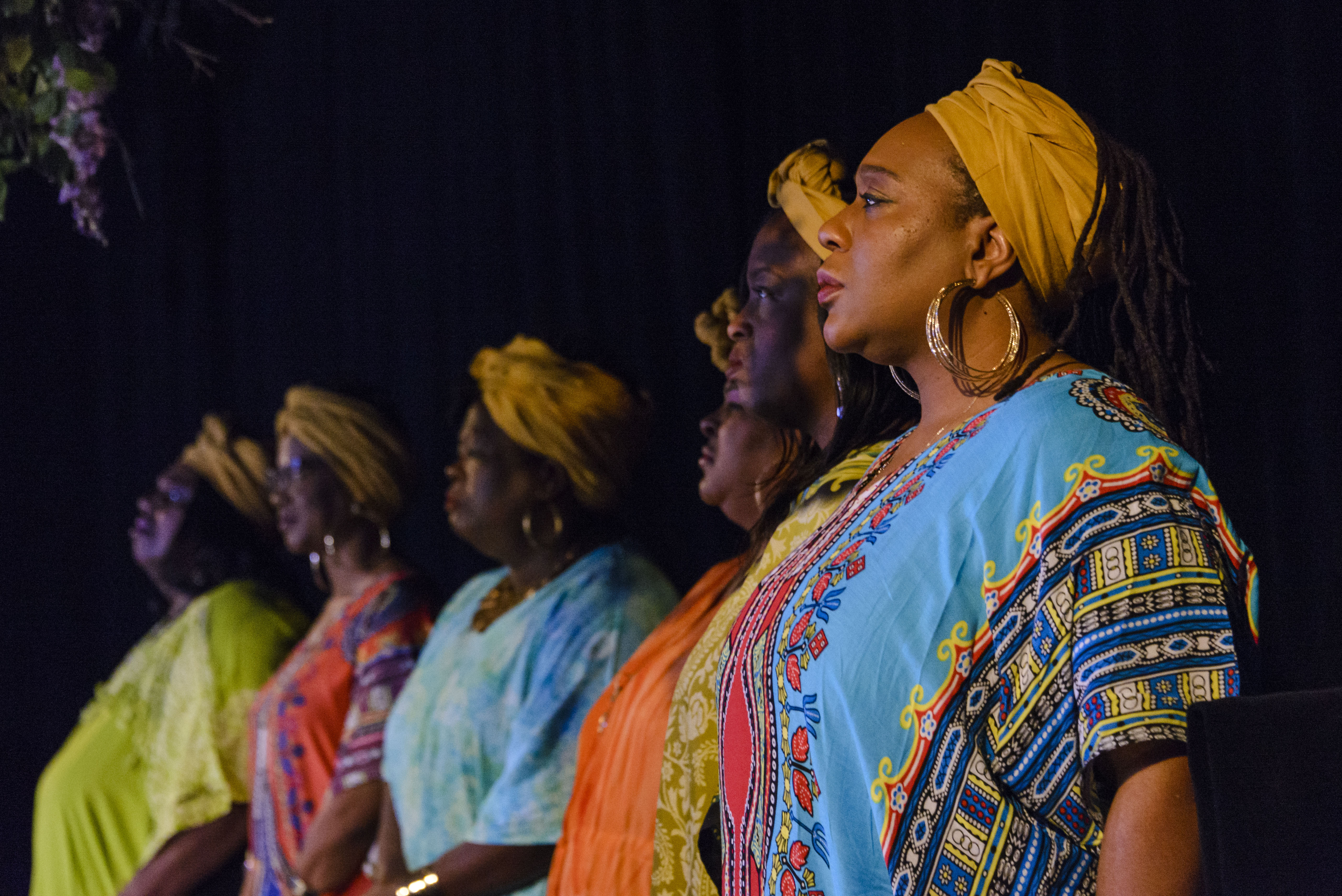 The Gospel Choir: Becky Sanders, Angela Adams, Robin Walker Shanks, Sandy Taylor Hawkins, Angela R. Gray, Kimberly A. Young. Photo by DJ Corey Photography.