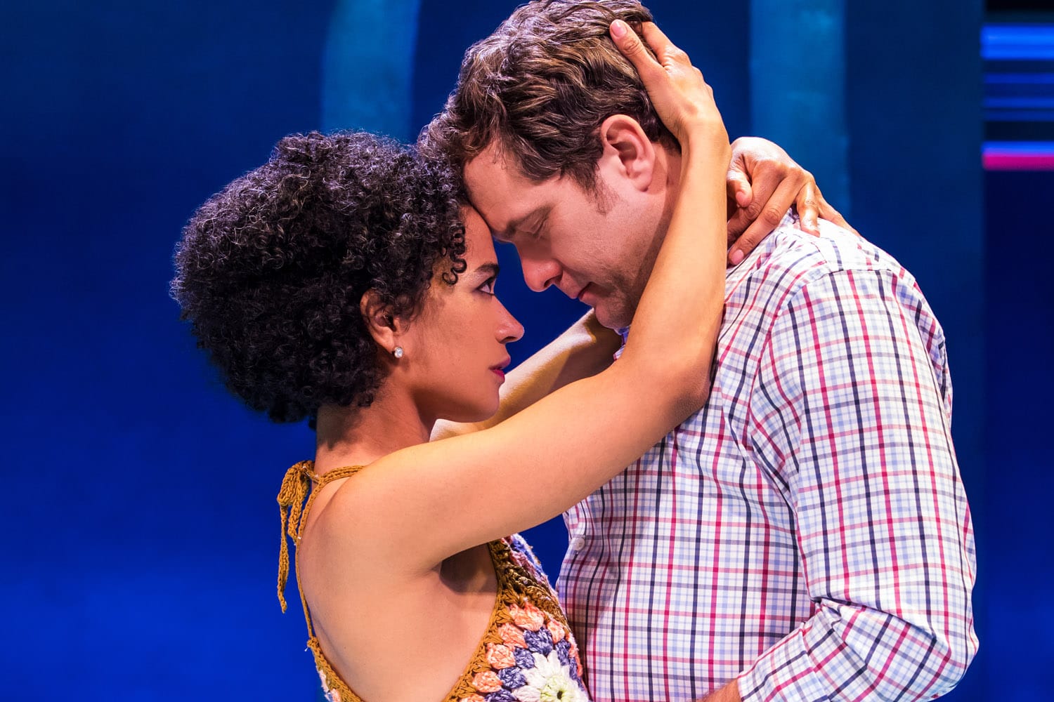 Lauren Ridloff and Joshua Jackson. Photo by Matthew Murphy.