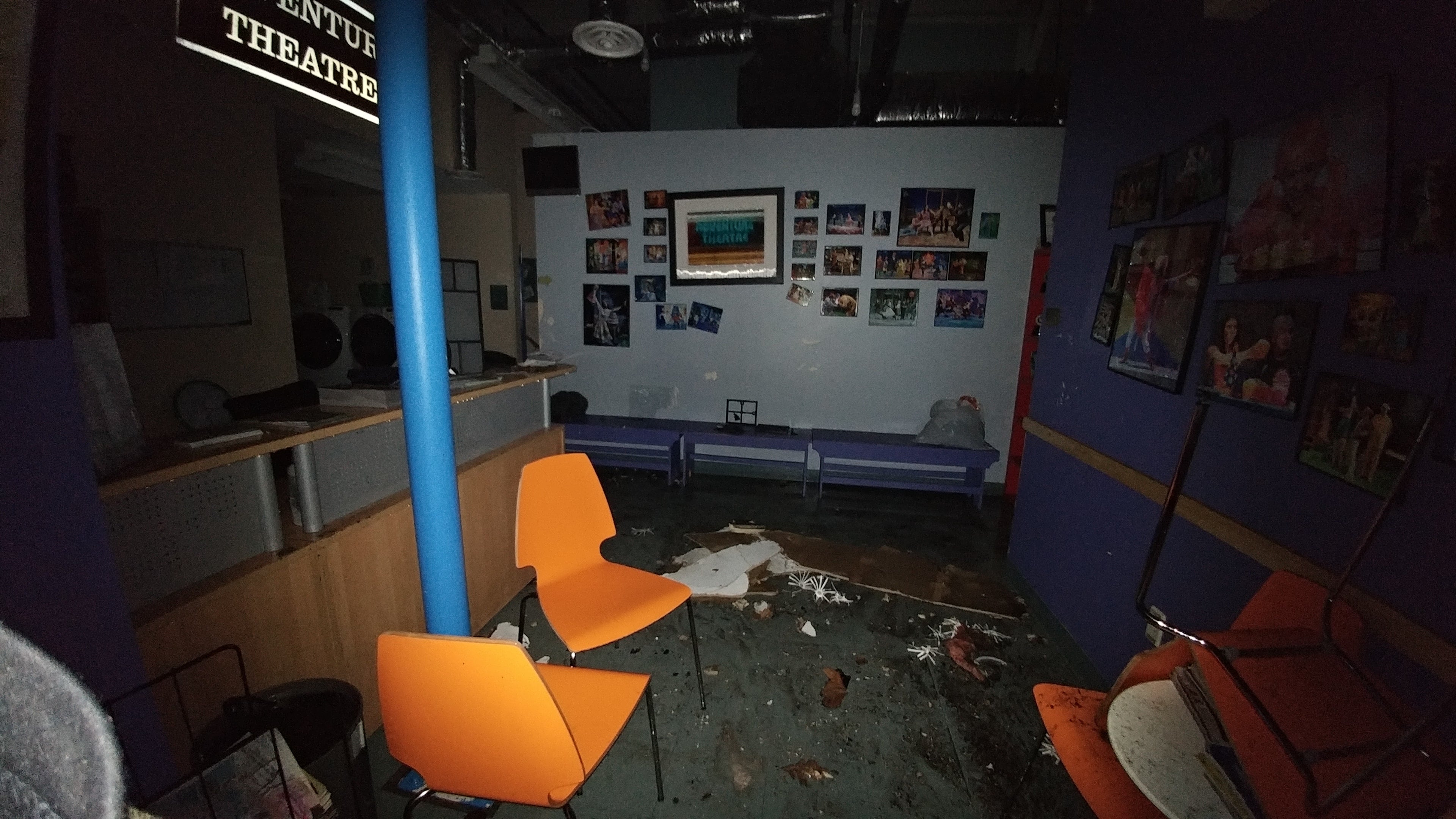 Interior damages from the March 2nd, 2018 fire. Photo by Brittany Truske.