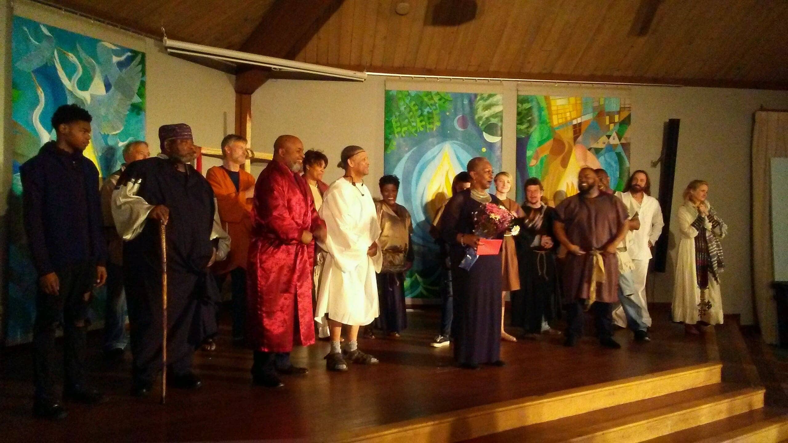 Jesus Christ Superstar plays through April 22 at the Unitarian Universalist Church of Annapolis. Photo courtesy of Valerie Mills Cooper.