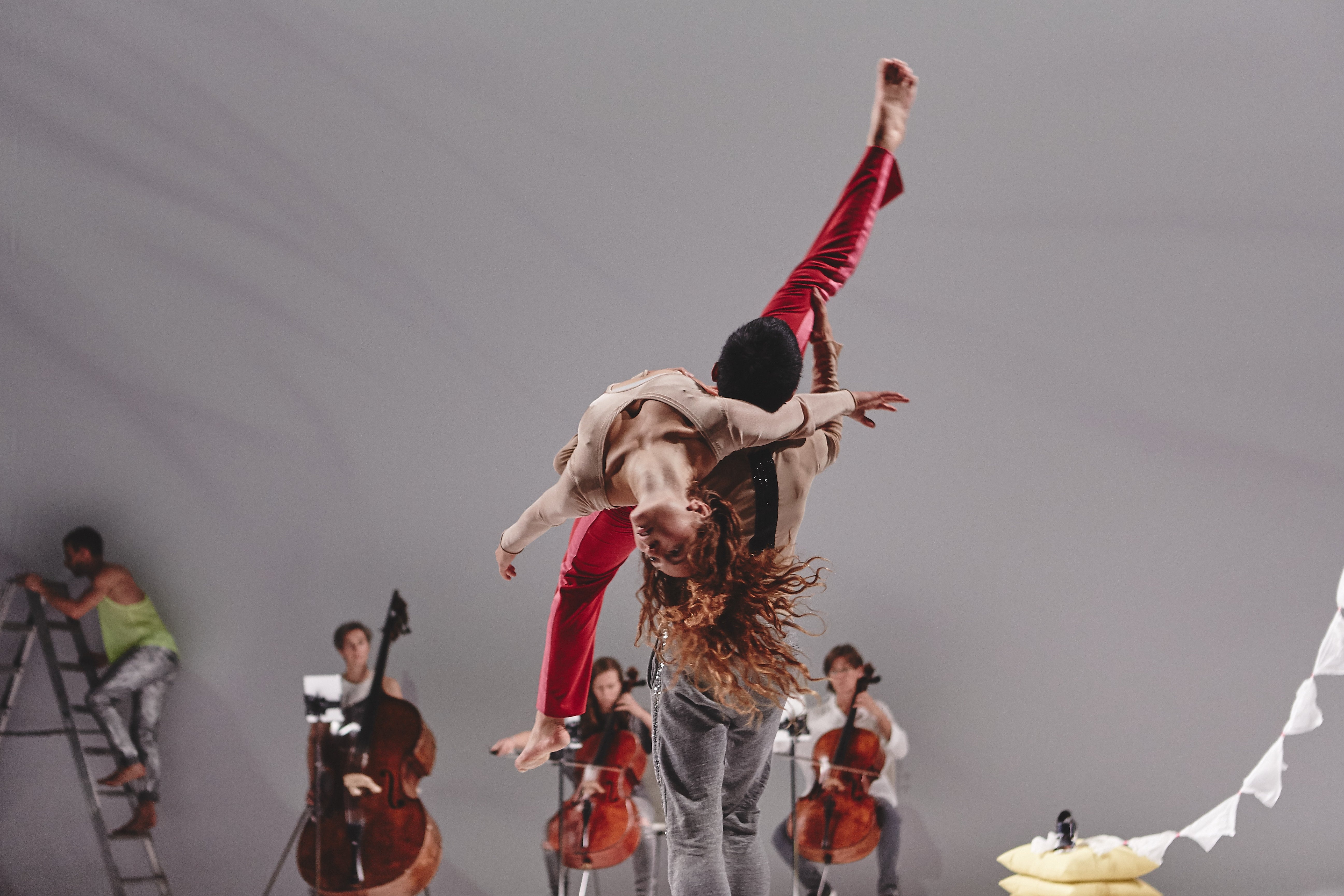 Andersson Dance and Scottish Ensemble in Goldberg Variations - ternary patterns for insomnia. Photo by Hugh Carswell.