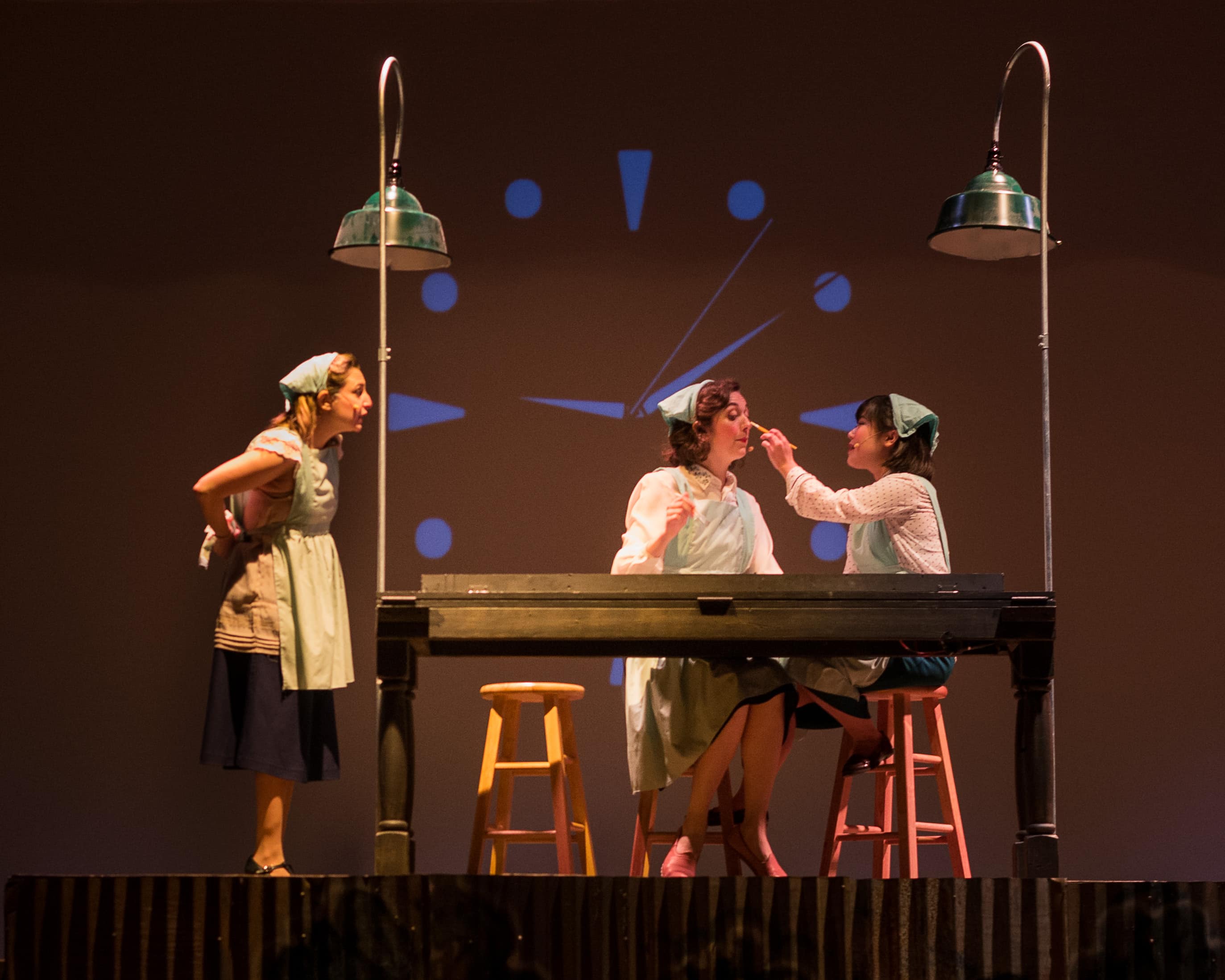 Radium Girls, now playing at Rockville Little Theatre. Photo by Harvey Levine.