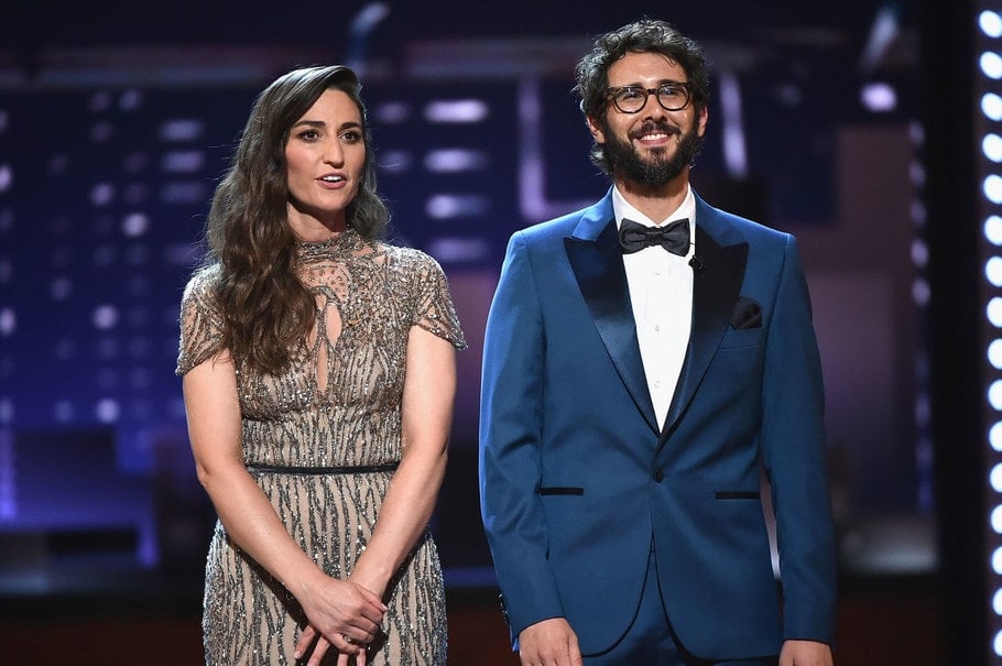 Sara Bareilles and Josh Groban. Photo by Theo Wargo.