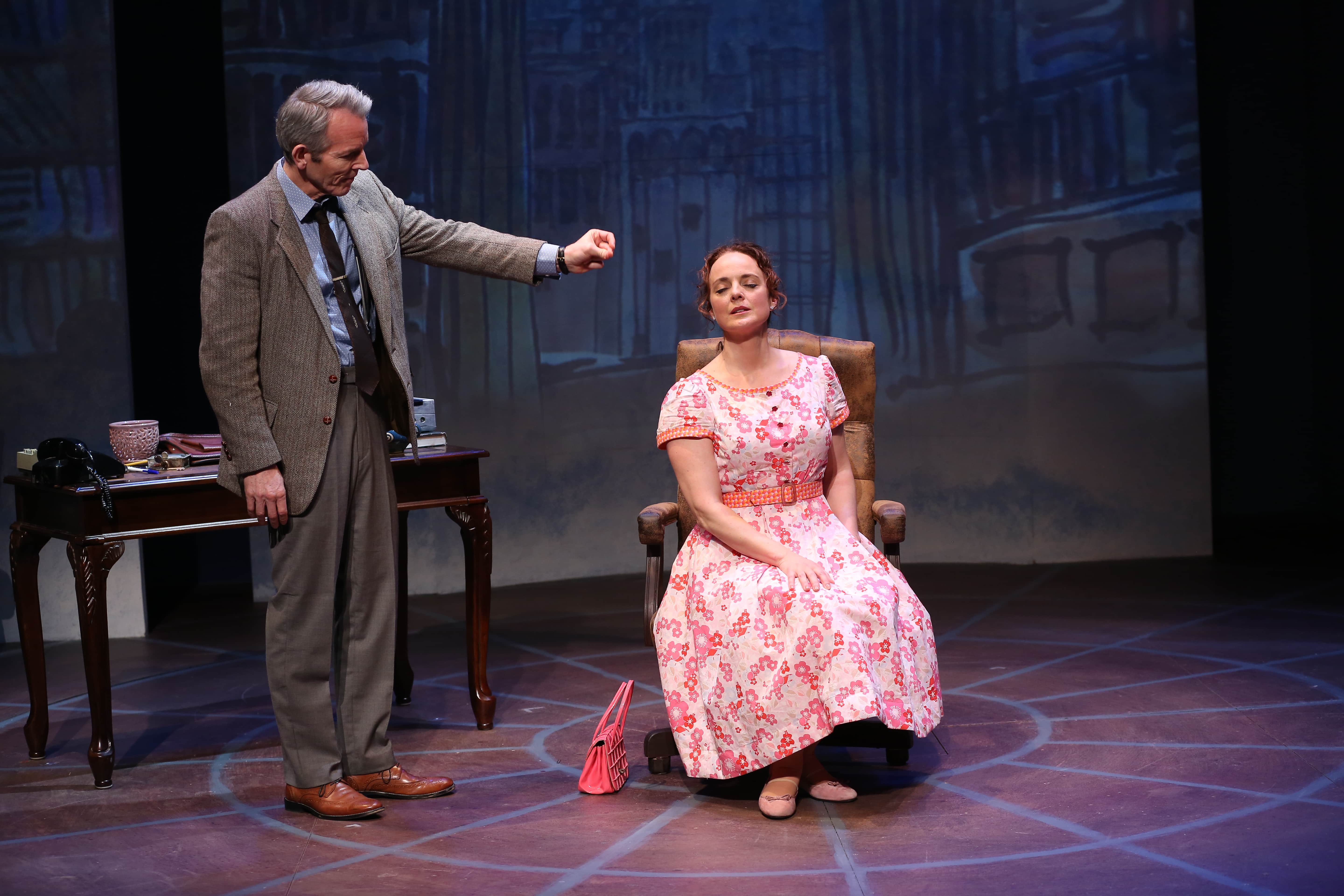 Stephen Bogardus and Melissa Errico. Photo by Carol Rosegg.