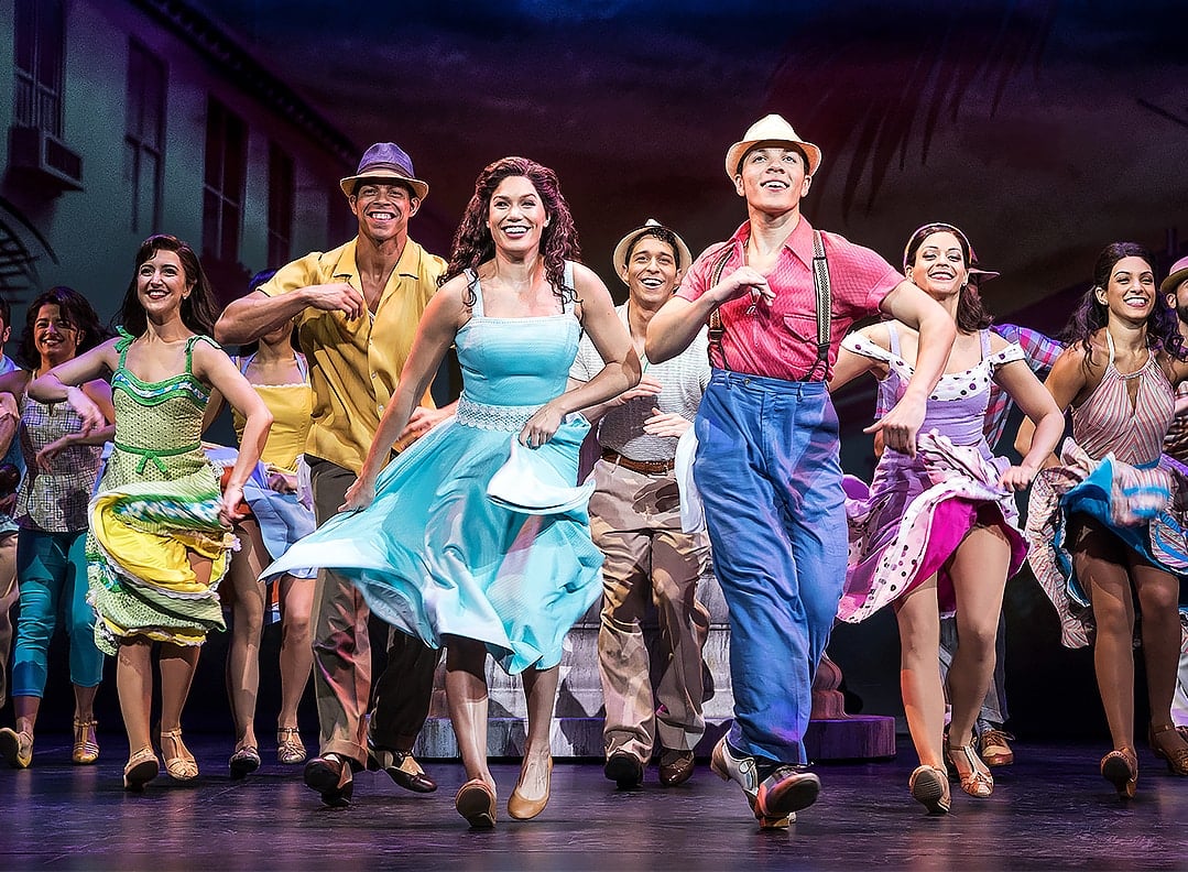 The ensemble of the road show production of On Your Feet!