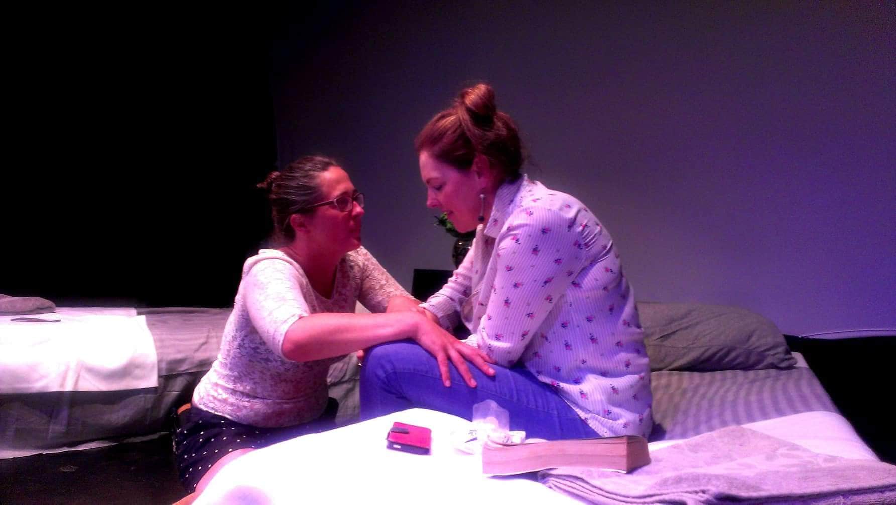 Eavan Brennan and Siobhan Donnellan. Photo Courtesy of SoHo Playhouse. 