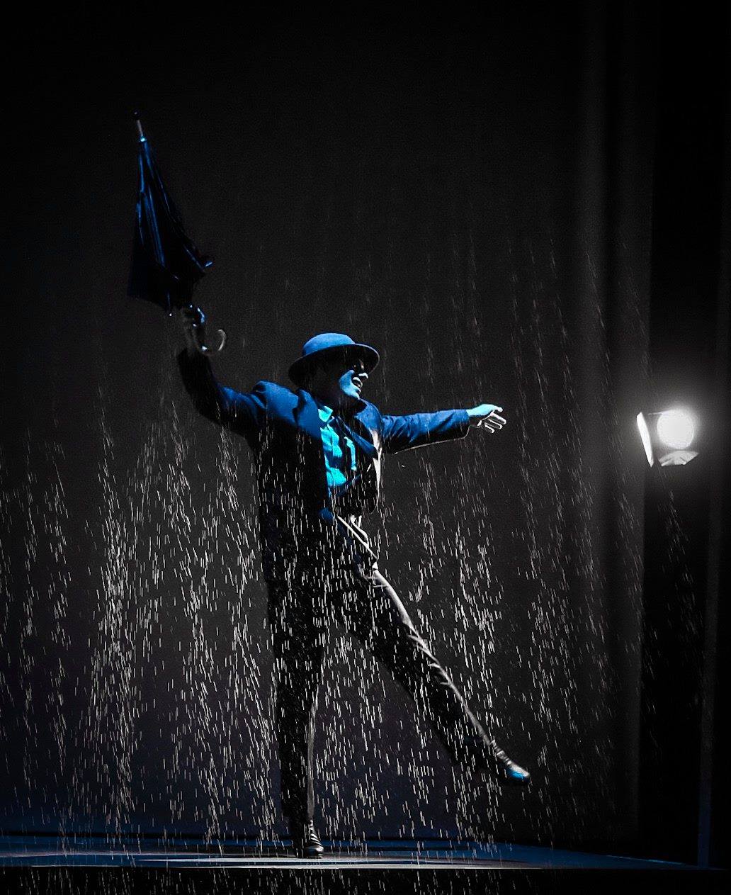Singin' In The Rain plays through October 20 at 2nd Star Productions performing at Bowie Playhouse. Photo courtesy of 2nd Star Productions.