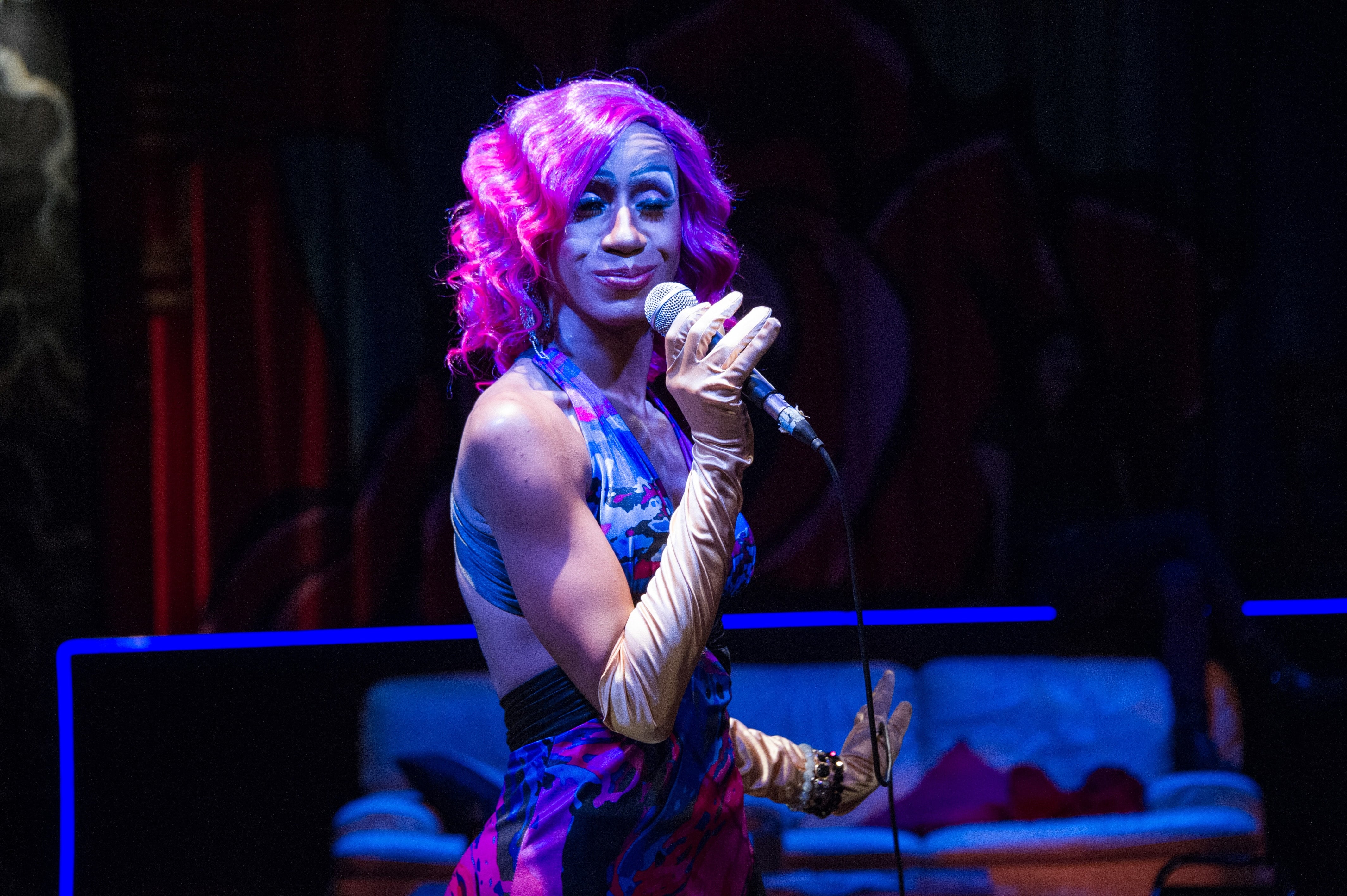 Miss Kitty LeLynx (Fabian) in Illyria by Avant Bard. Photo by C. Stanley Photography.