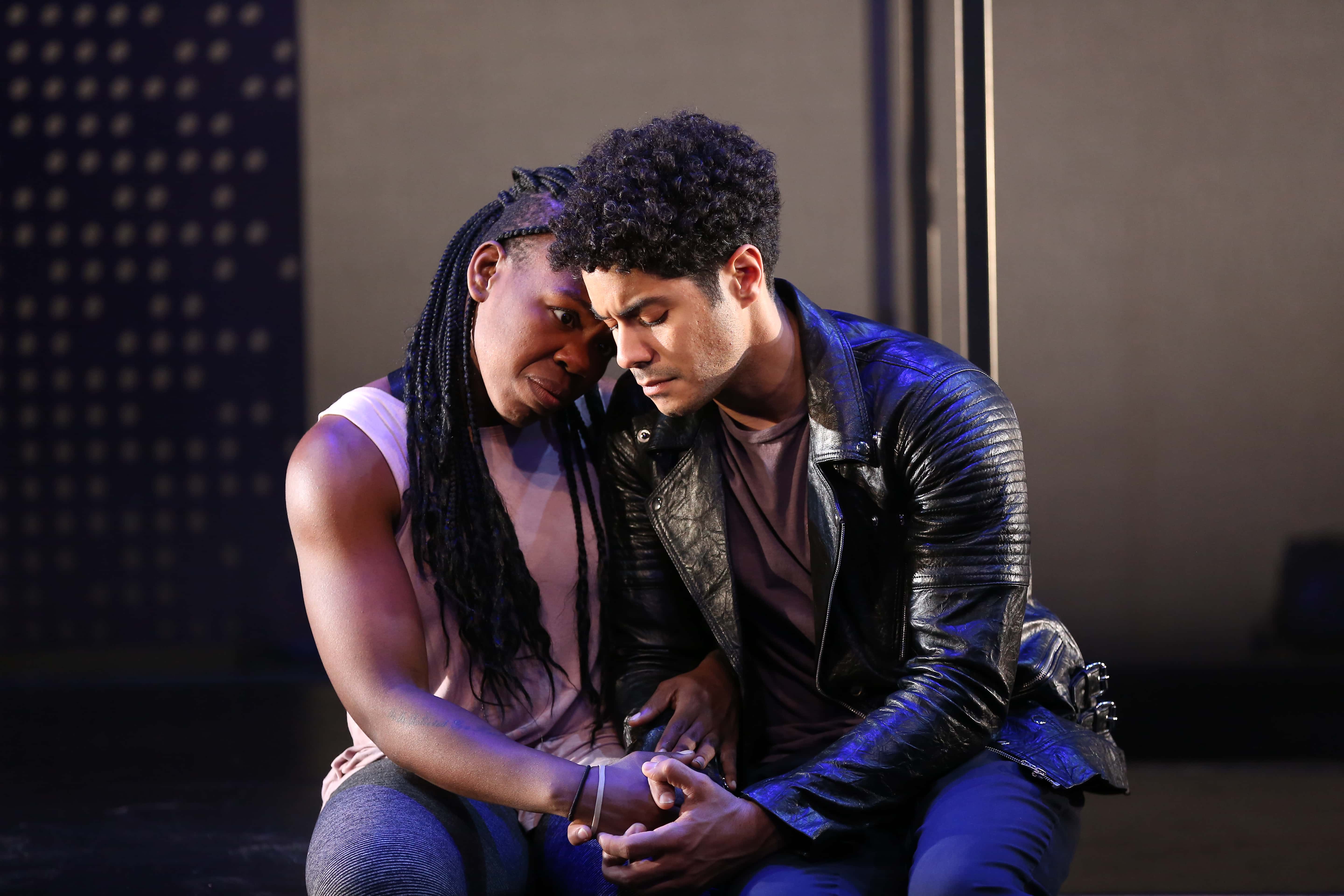 Ngozi Anyanwu and Ian Quinlan. Photo by Carol Rosegg. 