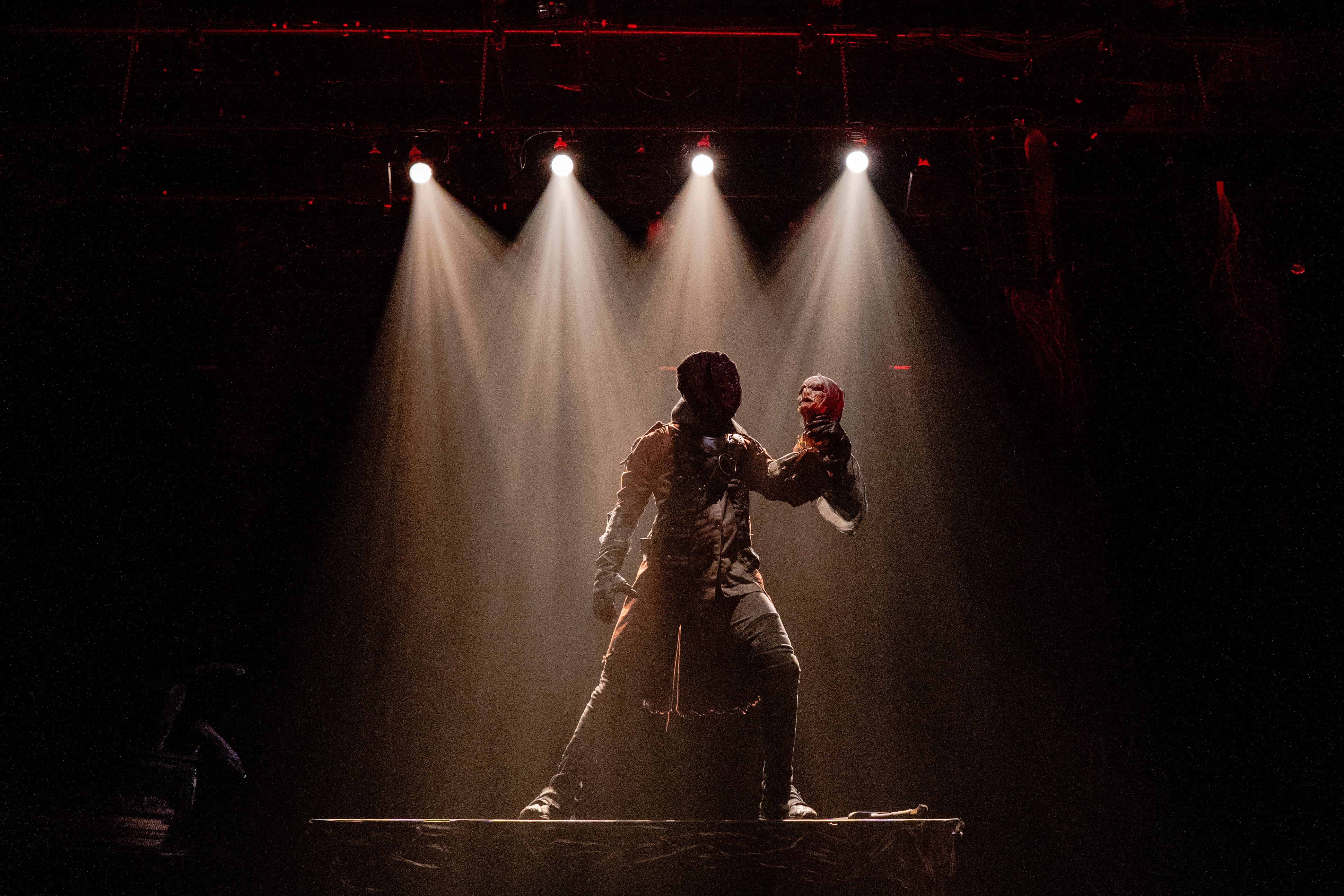 Synetic Theater's production of Sleepy Hollow plays through November 4, 2018. Photo by Brittany DiLiberto.