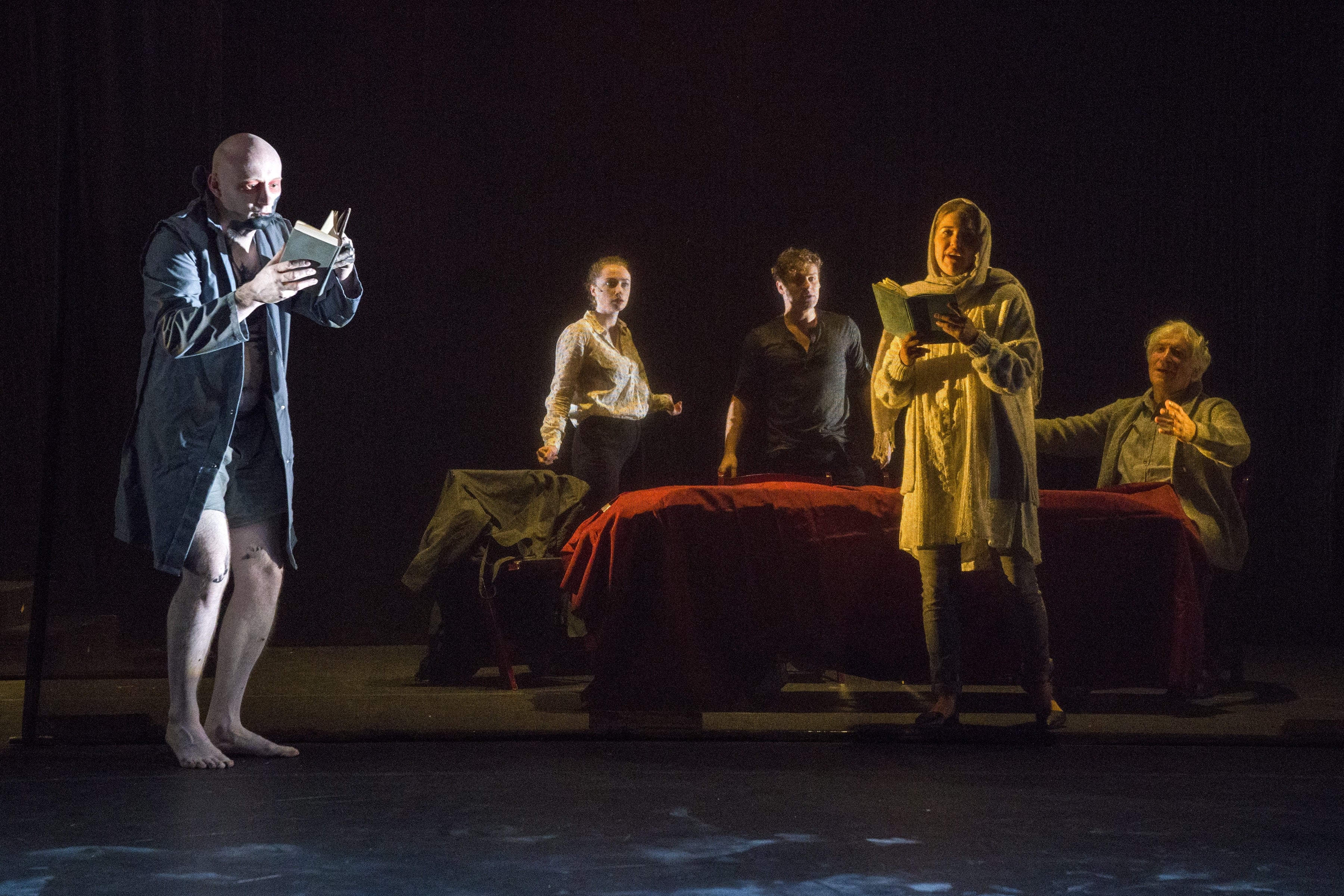 Aquila Theatre's 'Frankenstein.' Photo by Richard Termine. 
