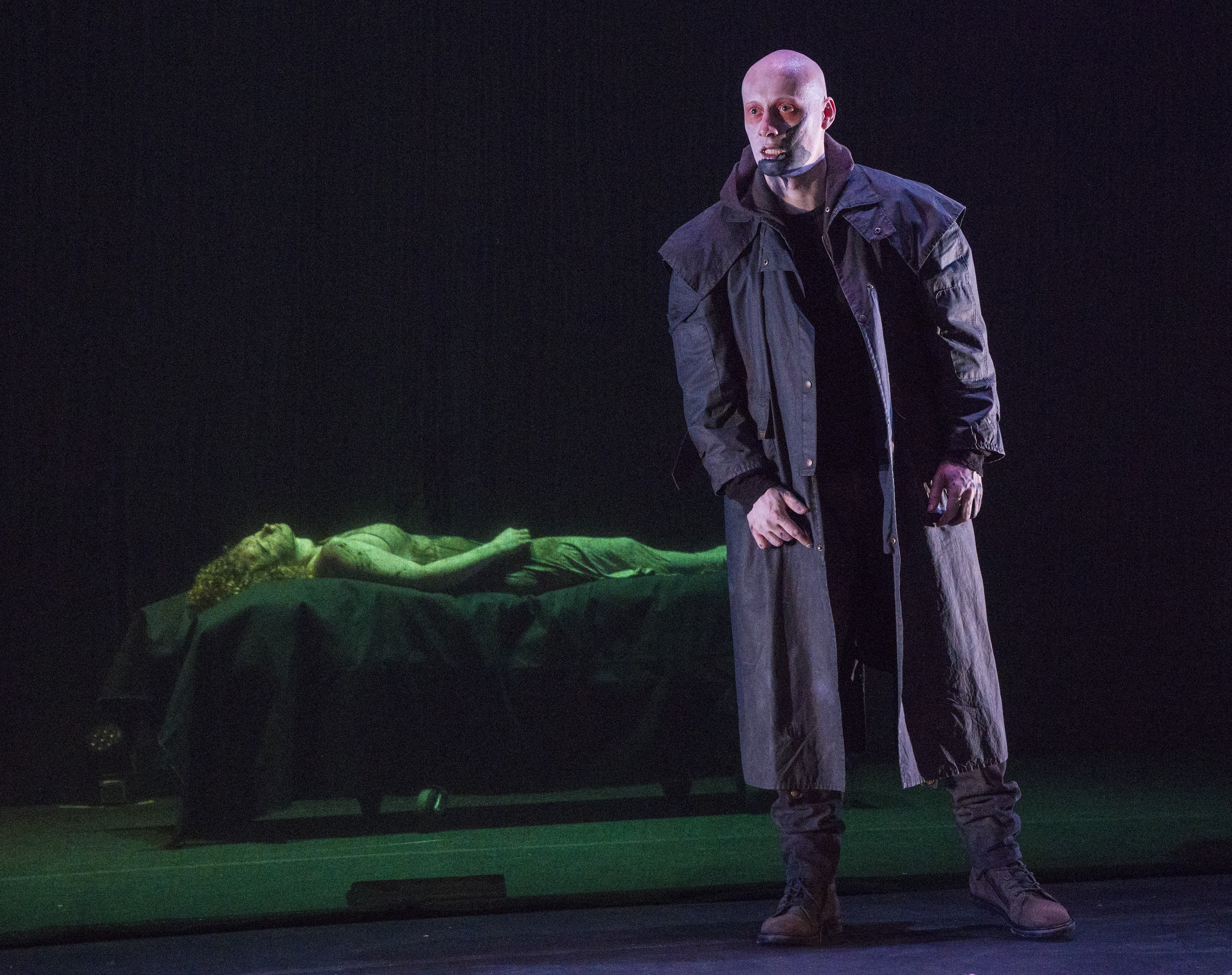 Aquila Theatre's 'Frankenstein.' Photo by Richard Termine. 