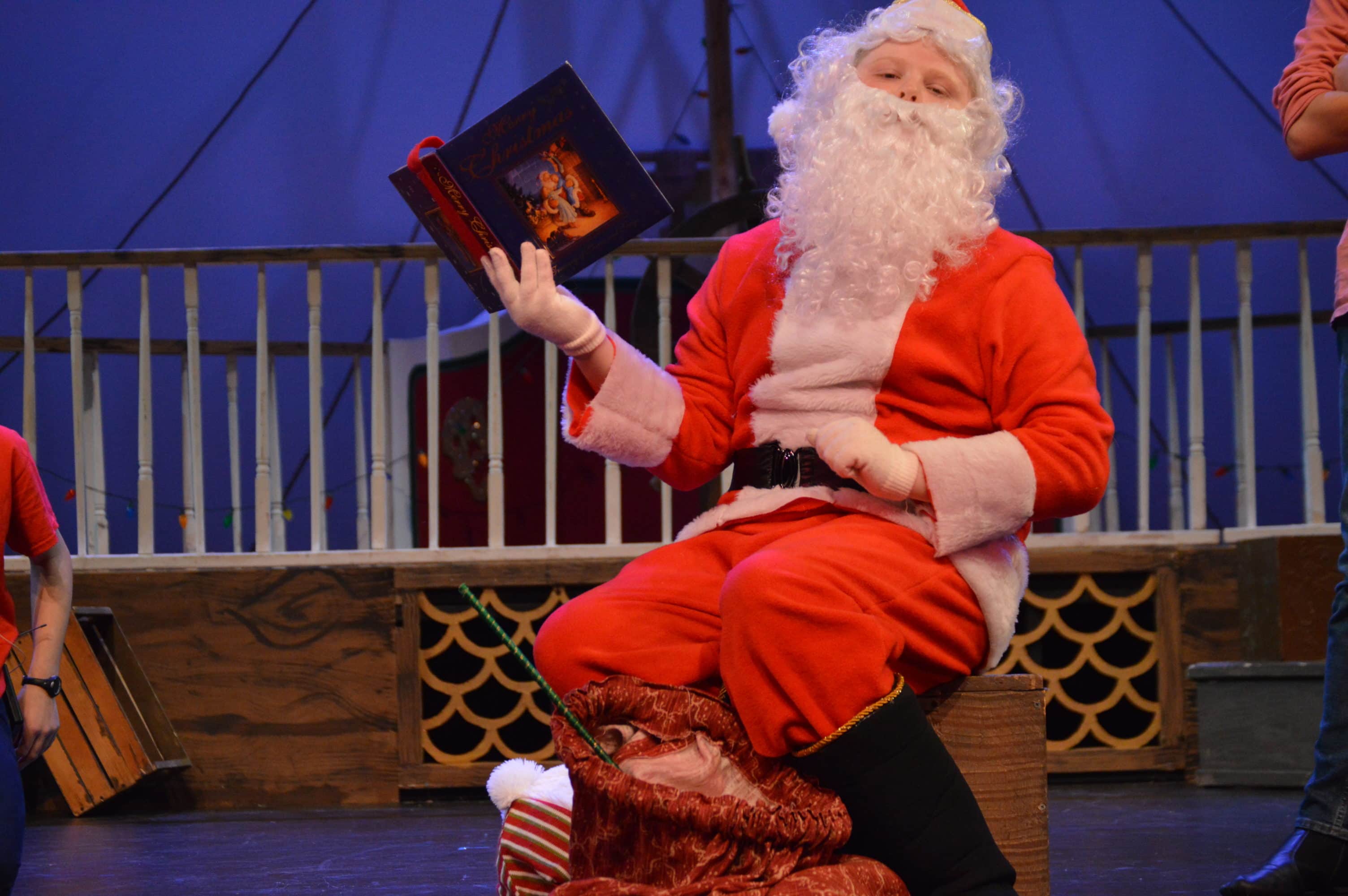 Brian Tatum in 'Jingle ARRGH the Way.' Photo by Aileen Pangan Christian.