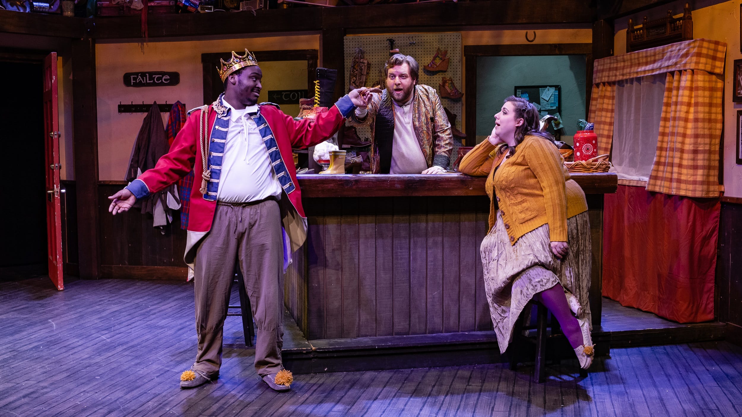 Duane Richards, Jake Null, Maggie Leigh Walker. Photo by Mike Kozemchak.