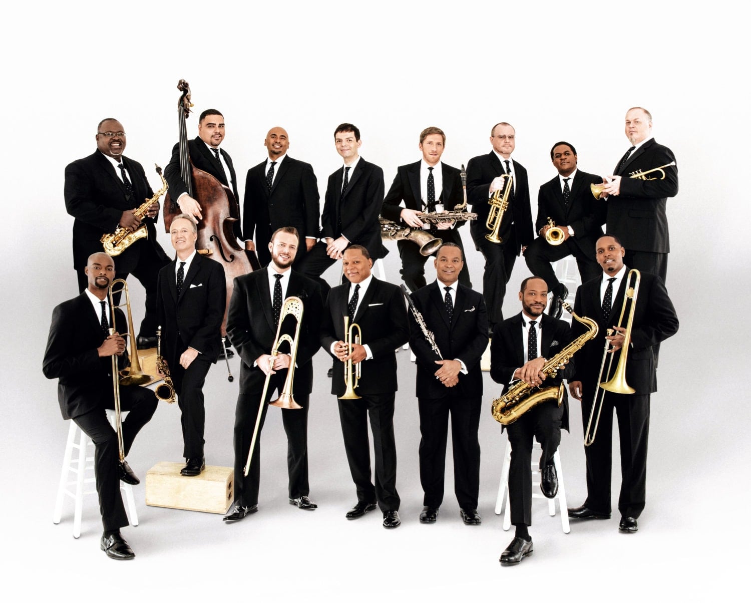 The Jazz at Lincoln Center Orchestra, performing at Strathmore December 14 and 15. Photo by Joe Martinez.
