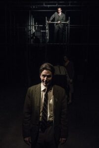 Jonathan Lee Taylor and Sam Ludwig in The Farnsworth Experiment. Photo by Teresa Castracane.