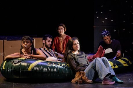 The cast of Cartography, playing January 11-13 at The Kennedy Center. Photo courtesy of The Kennedy Center.