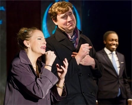 L-R: Stacy Whittle, David Johnson, and Greg Ongao in Submission. Photo by Jae Yi Photography.