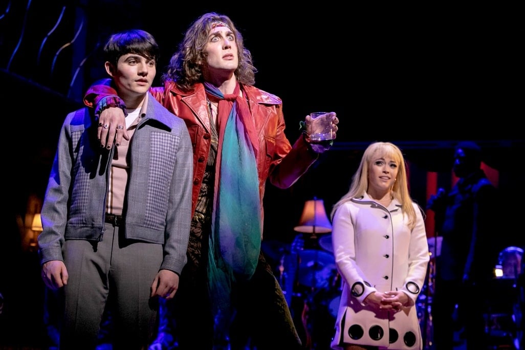Jonny Amies, Conor Ryan, Erika Olson, and Kyle Taylor Parker. Photo by Jerry Dalia. 
