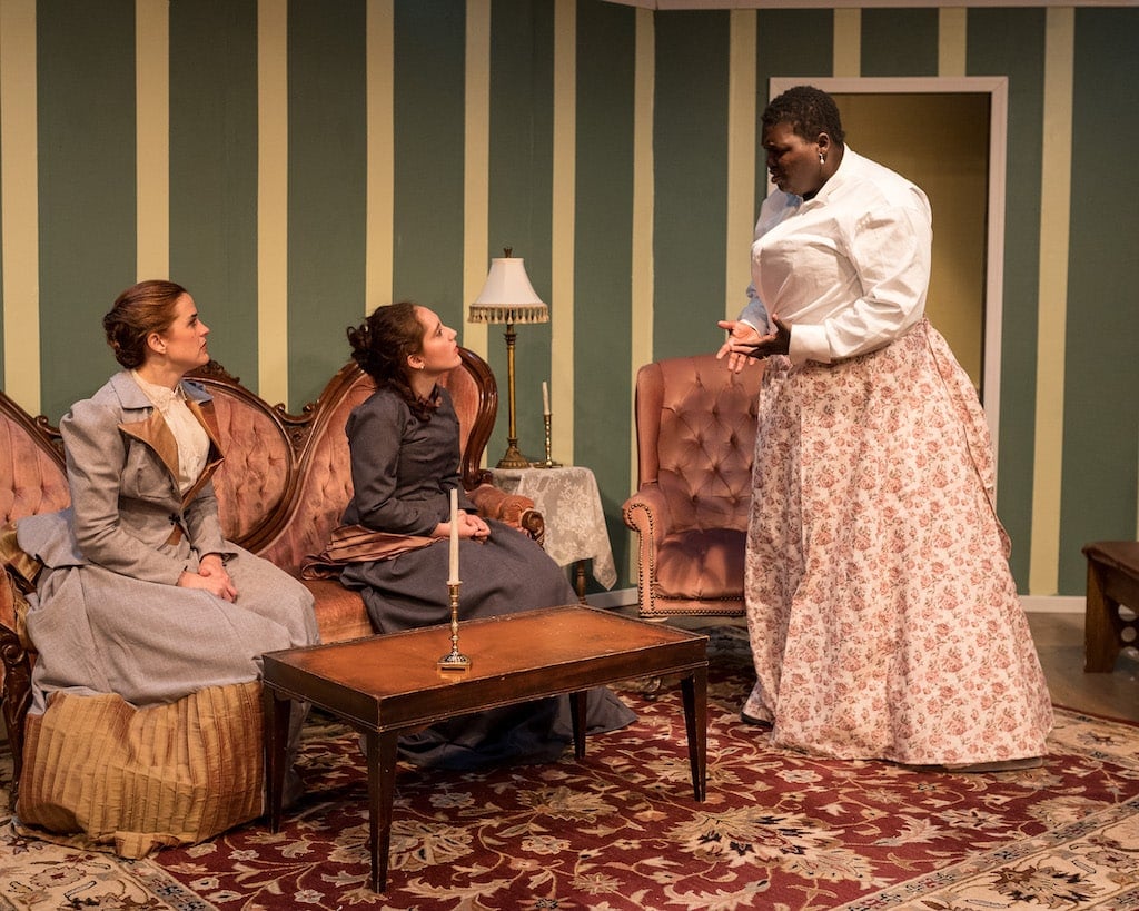 The cast of 'In the Next Room, or the Vibrator Play.' Photo by Harvey Levine. 