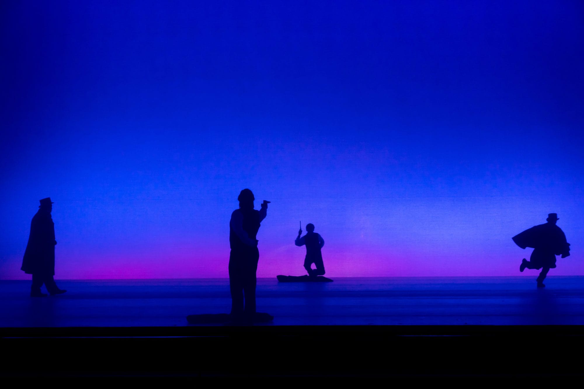 A fatal duel brings drama to WNO's production of Eugene Onegin. Photo by Scott Suchman.