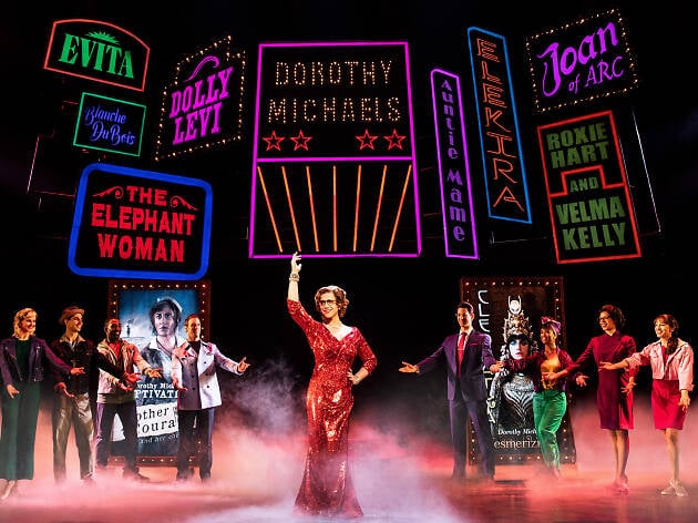Santino Fontana and cast. Photo by Matthew Murphy.
