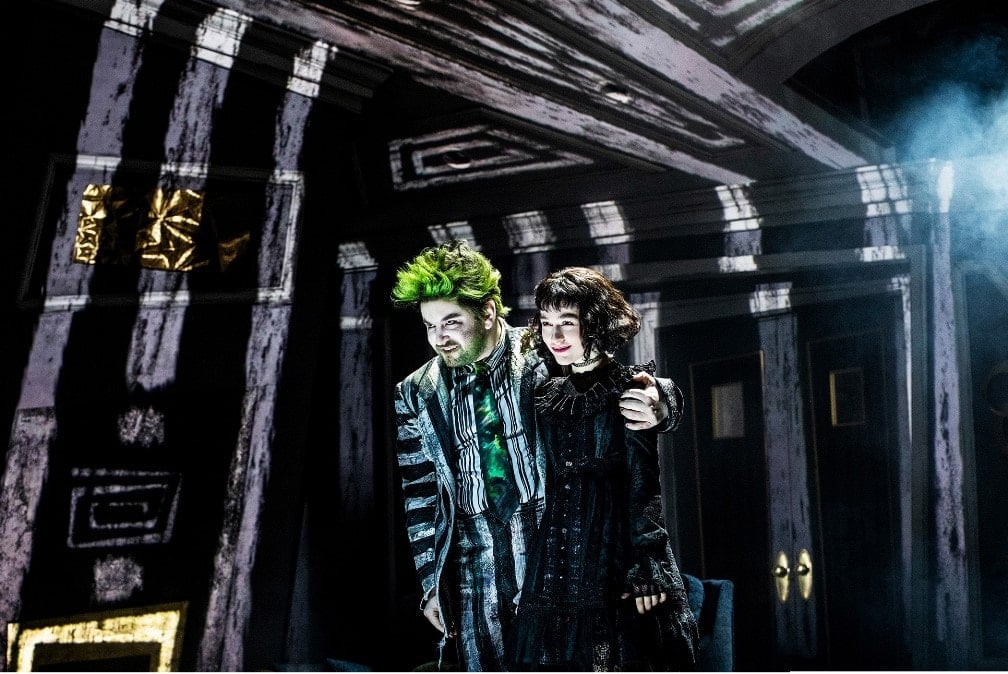 Alex Brightman and Sophia Anne Caruso. Photo by Matthew Murphy. 