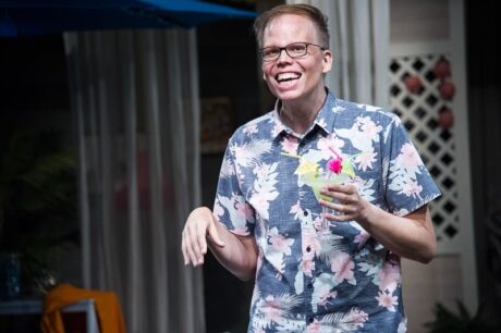 Jeff Hiller in 'Bright Colors and Bold Patterns.' Photo by C. Stanley Photography.