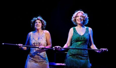 Christine Asero and Sally Boyett in 'All That Jazz!' at Annapolis Shakespeare Company. Photo by Joshua McKerrow.