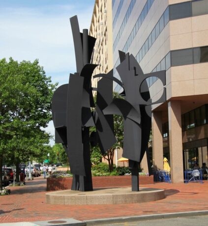 Louise Nevelson's 'Sky Landscape.' Photo credit: Tim Evanson, 2010, Flickr.