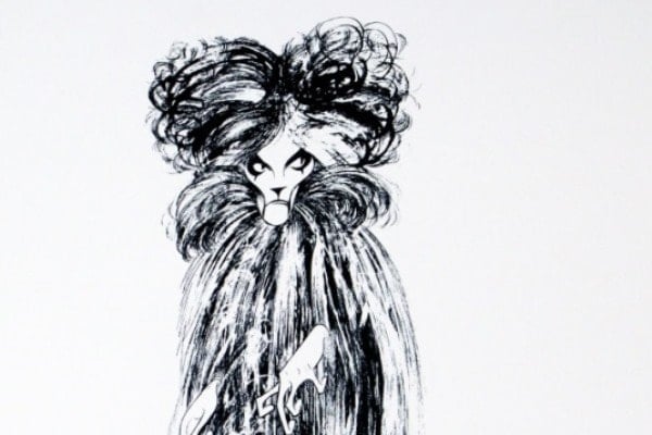 Benefit auction of Hirschfeld prints signed by Broadway stars
