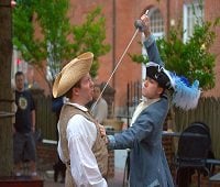 Meet the Cast of Annapolis Shakespeare Company’s ‘The Schemings of Scapin’: Part 1: Jackie Madejski, Lauren Turchin Fox, Michael Windsor, and Zachary Roberts