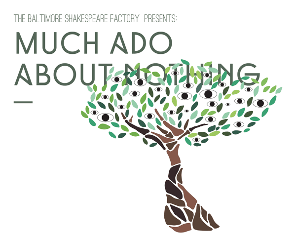 Benedick (Lonnie DeVaughan Simmons) and Beatrice (Jenna Rossman). Photo by Terence O'Hara.