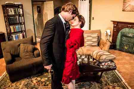 Christian Sullivan (Elliott) and Katie Culligan (Hedda). Photo by St. Johnn Blondell.