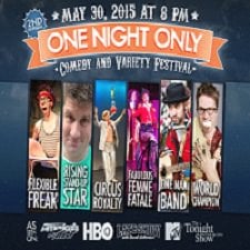 Meet the Performers of ‘One Night Only Comedy & Variety Festival’ on May 30th at The State Theatre