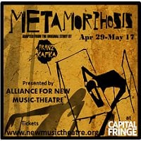 Kafka’s ‘Metamorphosis’ by Alliance for New Music-Theatre at Trinidad Theatre (Capital Fringe)