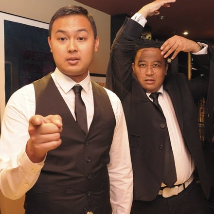 La-Ti-Do Co-founders and Hosts (L to R) Don Michael Mendoza and Regi Cabico.