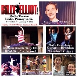 ‘Billy Elliot: The Musical’ at The Media Theatre, in Media, PA