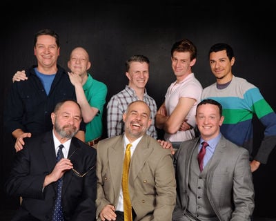 Front Row: Jeff Murray, Ryan Cole, Tom Burns. Back Row: Steven Shriner, Eric C. Stein, Tony Viglione, David Shoemaker, and Justin Johnson. Photo by Tom Lauer.