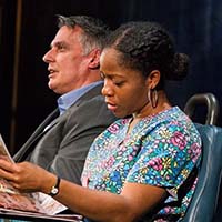 Robert Cuccioli and Danielle Leneé. Photo by Matt Urban, Mobius New Media, Inc.