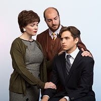 Kirsten Quinn, Ian Agnew, and Tyler Brennan. Photo by Mark Garvin.